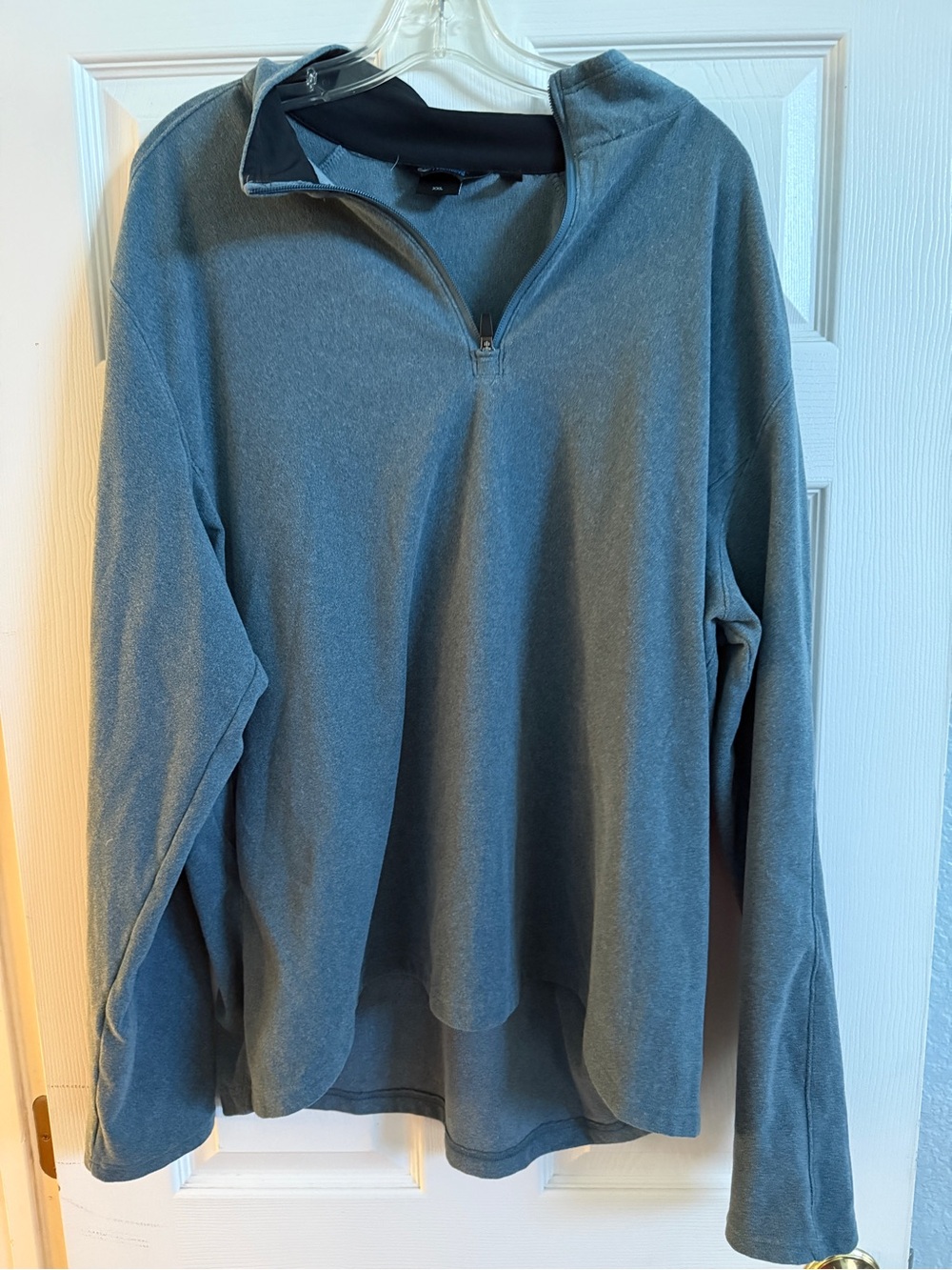 Mondetta Outdoor Project Gray 1/4 Zip Pullover Performance Top Men’s XXL